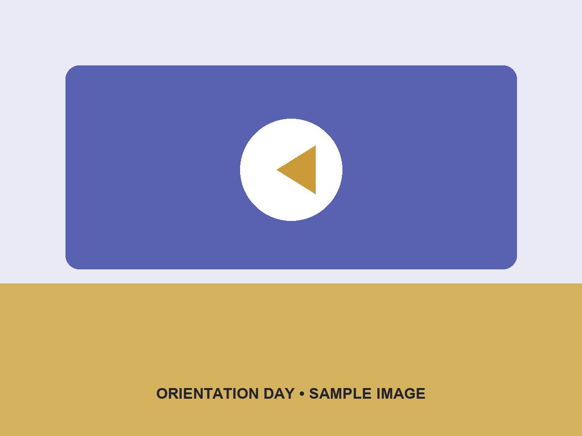Sample placeholder for an Exampay orientation day